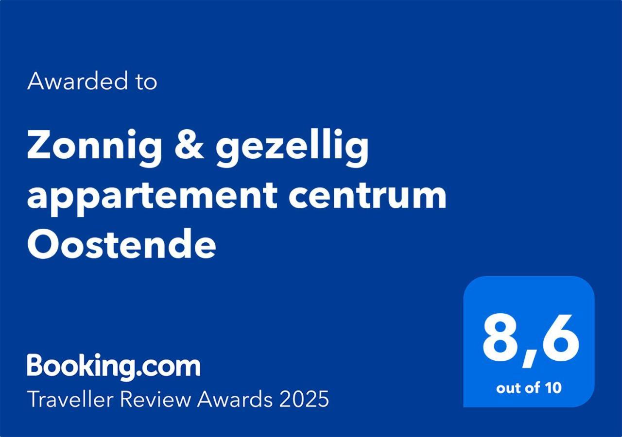 Zonnig & Gezellig Appartement Centrum Oostende Εξωτερικό φωτογραφία