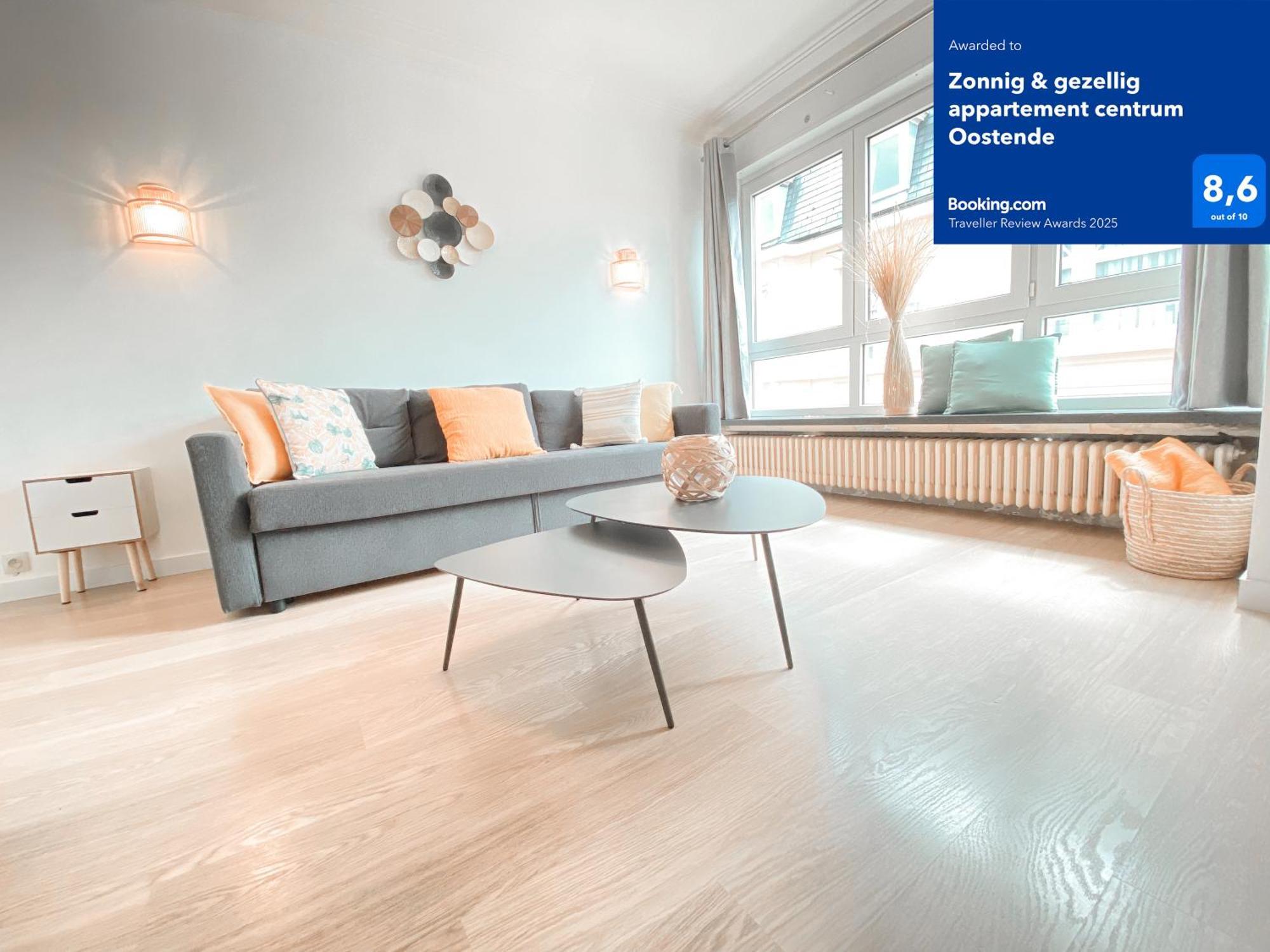 Zonnig & Gezellig Appartement Centrum Oostende Εξωτερικό φωτογραφία